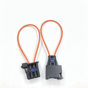Audi BMW Porsche Mercedes-Benz 용 1Pc 대부분의 광섬유 광 루프 바이 패스 남성 어댑터 케이블