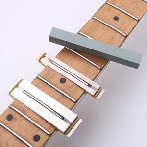 기타 프렛 와이어 샌딩 스톤 프로텍터 키트 핑거 플레이트 라디안 폴리싱 DIY Luthier 도구 기타베이스 부품 및 액세서리