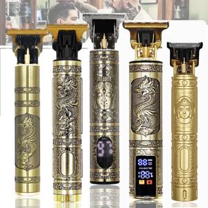 T9 헤어 클리퍼 헤어 트리머 수염 면도기 바디 클리퍼 전기 헤어 커팅 머신 전문 이발사 남성 트리머 면도기