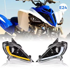 KEMIMOTO LED 헤드 라이트 Yamaha Raptor 700 700R YFZ450 YFZ450R YFZ450X Wolverine 450 350 250 2006-2025 DRL 방향 지시등
