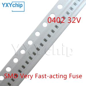 20pcs 0402 Smd 매우 빠른 작동 퓨즈 32v 0.25a 0.375a 0.5a 500ma 0.75a 1a 1.5a 2a 2.5a 3a 4a 5a 0435 시리즈 새로운 원본