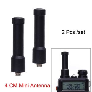 2PCS 워키 토키 안테나 Baofeng BF-888S UV-5R UV82 UV-21 PRO V2 Quansheng UV-K5 용 400-470mhz SMA-여성 미니 울트라 안테나