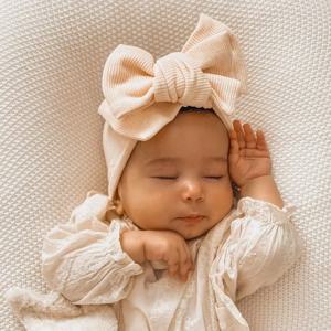 아기 머리띠 신생아 아기 헤어 액세서리 어린이 모자를 쓰고 있죠 아기 활 어린이 Bowknot Turban 아기 탄성 Headwrap