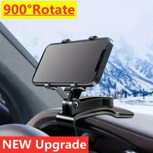 360도 회전 자동차 전화 홀더 스탠드 범용 GPS 브래킷 대시보드 클립 마운트 자동차 아이폰에 대한 자동차 휴대 전화 지원