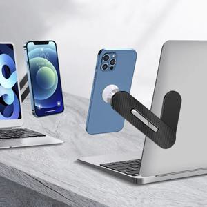 노트북 화면 확장 자기 전화 홀더 스탠드 접이식 측면 듀얼 스크린 마운트 iPhone 13 14 Pro Max Xiaomi Huawei 브래킷