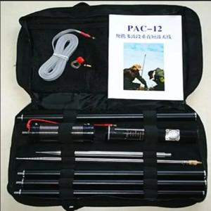 PAC-12 휴대용 안테나 QRP 멀티 밴드 HF 단파 GP 야외 슬라이드 레귤레이터, 햄 라디오용, 7MHz-50MHz, 100W