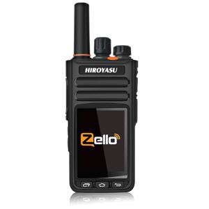 Hiroyasu HI-B8 2G 3G 4G LTE 셀룰러 네트워크 WIFI PoC FM 워키 토키 2GB + 16GB Android9.0 전화 통화 GPS 2.4 