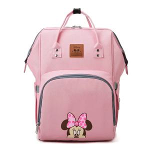 디즈니 미키 마우스 새 만화 기저귀 가방 배낭 숄더 백 미니 다기능 대용량 핸드백 Schoolbag
