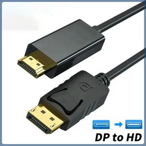 DP 디스플레이 포트-HDTV 케이블 디스플레이 포트 수-수 HD 호환 비디오 오디오 케이블, 컴퓨터 노트북 TV 프로젝터 모니터용