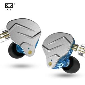 KZ ZSN PRO 하이브리드 드라이브 인이어 이어폰, HIFI 메탈 베이스 이어버드, 스포츠 음악 헤드셋 교체 가능, 1BA 1DD