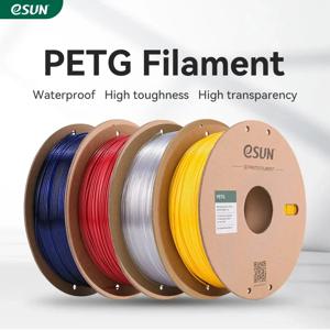 eSUN PETG 필라멘트 1.75mm,3D 프린터 필라멘트 PETG 정확도 +/- 0.05mm,1KG 2.2LBS 3D 프린터용 스풀 3D 인쇄 재료