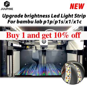 Bambu Lab Light P1p P1s X1 X1C LED 라이트 스트립 용 0.3A Bambulab 용 0.3A LED 라이트 키트 5V 150cm 하이 엔드 조명 램프 밝음