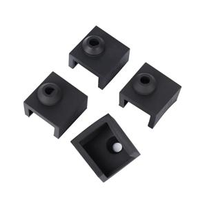 4/10PCS 3D 프린터 핫 엔드 실리콘 양말 히터 블록 실리콘 커버 Ender 3/Ender 3 Pro/Ender 3 V2/Ender 5 Pro/CR-10 10S