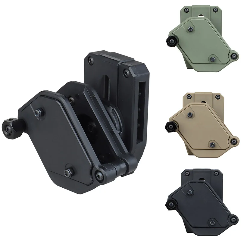IPSC USPSA IDPA 대회 멀티 앵글 스피드 권총 탄창 파우치, 마그 건 홀스터, 야외 사냥 권총 케이스