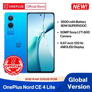 OnePlus Nord CE 4 Lite 5G 글로벌 버전, 5500mAh 배터리, 80W SUPERVOOC 50MP 소니 OIS 카메라, 120Hz AMOLED 디스플레이, 2024 신제품