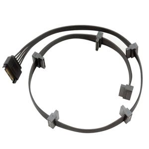 15Pin SATA/4PIN 전원 공급 장치 분배기 케이블 하드 드라이브 1 남성 3/4/5/6 여성 DIY PC 서버 용 연장 전원 코드