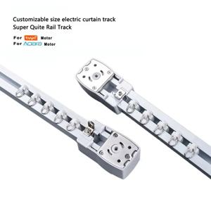 Tuya wifi zigbee Aqara/dooya 82 커튼 모터 커튼로드 스마트 홈 커튼 레일 용 맞춤형 전기 커튼 트랙