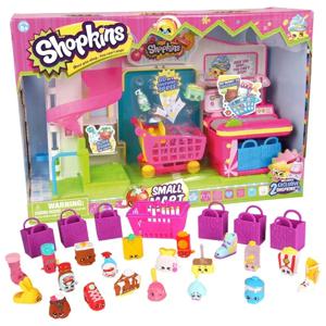 Shopkins 시즌 블라인드 박스 1/2/3 쇼핑 엘프 세트 장난감 슈퍼마켓 주방 장면 인형 집 미니어처 소녀 어린이 생일 선물