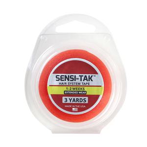 3 야드 SENSI-TAK 빨간색 접착 테이프 헤어 레이스 가발/가발용 양면 접착 테이프(1.27cm 1.9cm 2.54cm)