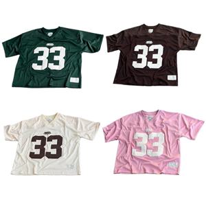 Y2K T 셔츠 통기성 빈티지 메쉬 저지 빠른 건조 대형 T 셔츠 남성 여성 streetwear 느슨한 저지 축구 반팔