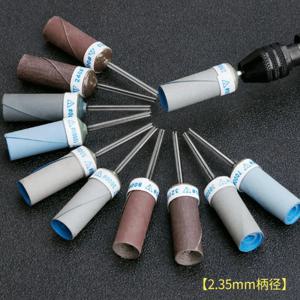 7pcs Fullsize 80-1000grit 모래 종이 바 2.35/3mm 생크 실린더 사포 막대 쥬얼리에 대 한 그라인딩 헤드 로타리 도구 만들기