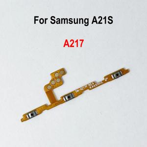 전원 켜기 끄기 음소거 스위치 제어 키 볼륨 버튼 삼성 갤럭시 A21s SM-A217용 플렉스 케이블