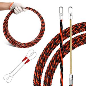 전기공용 케이블 통선기 5/10/15/20/25/30/50M 케이블 와이어 통선기 건설용 전기공 수공구