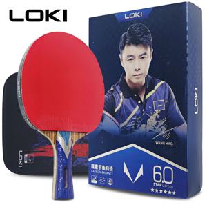 Loki RXTON R-시리즈 5/6/7 스타 탁구 라켓 카본 밸런스 공격형 탁구 라켓 전문 중공 핸들