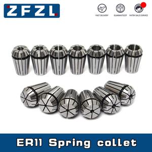1pc ER11 스프링 콜레트 ER11 ER16 ER20 1-13MM 1/8 1/4 1/2 CNC 조각 기계 선반 밀 도구 용 고정밀 척