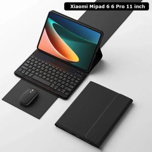 Xiaomi Mi Pad 6 용 마그네틱 키보드 케이스 Xiaomi Mipad 6 6 pro Bluetooth 마우스 키보드 용 11 인치 접이식 커버