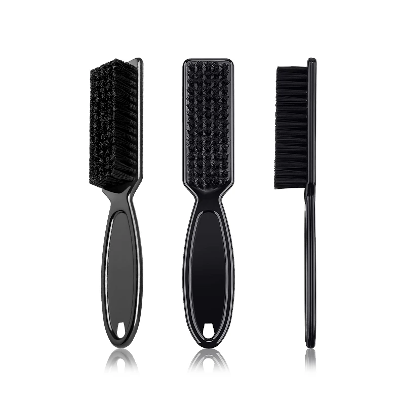 1pcs 머리 깎기 목 먼지 제거 브러시 남자의 얼굴 먼지 제거 도구 수염 청소 브러시 ​​헤어 스타일링 도구