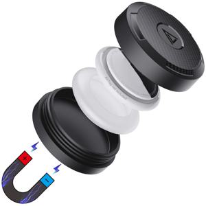 Apple Airtag 케이스 자석 방수 GPS 트래커 홀더 Airtags 홀더 자동차, 자전거, 오토바이에 숨겨진 자기 마운트