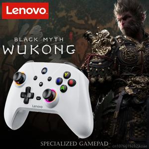 스위치 조이스틱 게임 패드 용 Lenovo S02 컨트롤러 PlayStation PC/IOS/Android/TV 용 이중 진동 무선 Bluetooth 조이패드