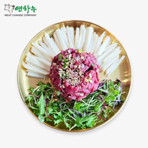 연하누 국내산 한우 육회 1++등급 180g