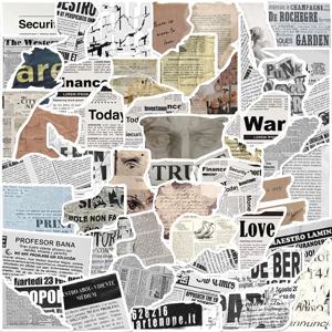 10/30/52PCS INS 조각 PVC 스티커 미적 한국어 편지지 손 회계 어린이 장식 Scrapbooking 용품