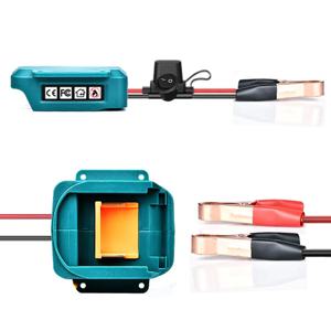 Makita 18V 리튬 이온 배터리 BL1850 어댑터 비상 부스터 시작 장치 점프 시작 도구에 대한 뜨거운 자동차 점프 스타터 자동차 부스터