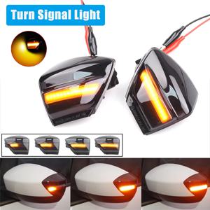 Ford S-Max 용 2X 07-14 Kuga C394 08-12 C-Max 11-19 LED 다이나믹 턴 시그널 라이트 사이드 미러 순차 깜박임 표시 등