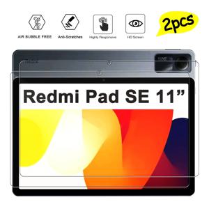 Xiaomi Redmi Pad SE 11 인치 2023 태블릿 보호 필름 스크래치 방지 강화 유리 화면 보호기 용 2PCS HD