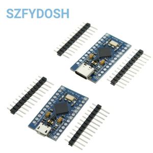 C 타입 마이크로 USB ATMEGA32U4 모듈, 아두이노 ATMEGA32U4-AU MU 컨트롤러용 보드, 프로 마이크로 교체 프로 미니용, 5V, 16MHz