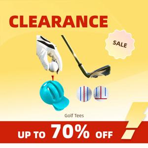 Clearance_Caden 골프 분리형 금속 티 2pcs2.76in 및 3.15in, 빨간색 및 파란색 2색 고품질 자기 티, 마찰 Smal