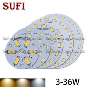 밝기 SMD5730 라이트 보드 3W 5W 7W 9W 12W 15W 18W 24W 30W 36W 램프 패널 PCB DIY 천장 조명 LED 전구 빛에 대 한 LED