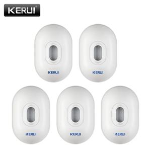 KERUI P861 무선 보안 경보 시스템에 대 한 야외 방수 PIR 모션 센서 감지기 5 P/lot 진입로 차고 도난 경보기