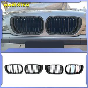 BMW E46 4 도어 투어링 살롱 2002 2003 2004 2005 자동차 앞 범퍼 신장 후드 그릴 레이싱 그릴 블랙
