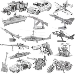3D 금속 퍼즐 빌딩 블록 키트, DIY 스타 메카 워즈 로봇 K-2SO, 십대 남성 취미 장난감, 훌륭한 선물