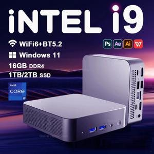 미니 PC Windows 11 Pro Intel Core i9 8950HK N5095A 데스크탑 Pc 게임용 컴퓨터 16GB DDR4 1TB SSD WiFi 6 BT5.2 휴대용 Pc 게이머