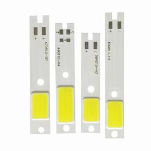 DC9-12V C6 LED 칩 자동차 근처/하이빔 헤드라이트 H1 H3 H4 H7 COB 라이트 15W 30W 100LM/W 5pcs