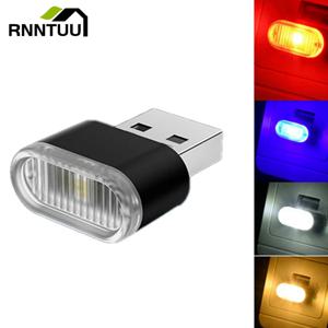 RnnTuu LED 자동차 USB 분위기 램프 지붕 스타 라이트 인테리어 별이 빛나는 레이저 프로젝터 조명 ​​자동 장식 조명 야간 조명