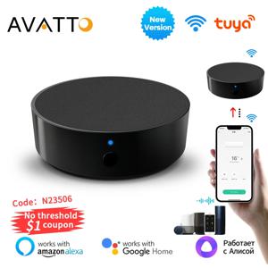AVATTO Tuya WiFi IR 원격 에어컨 TV 스마트 라이프 APP 범용 적외선 원격 제어 Alexa, Google 홈과 함께 작동