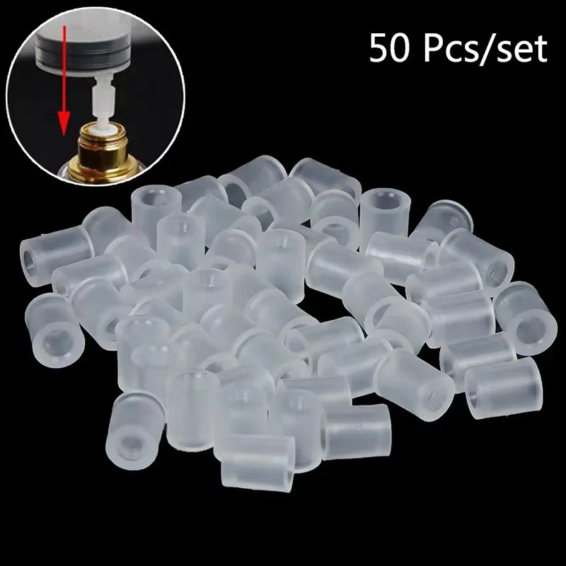 50pcs 향수 디스펜서 도구 주사기 특수 바늘 향수 변환기 향수 어댑터 디스펜서 미니 휴대용 디스펜서 도구