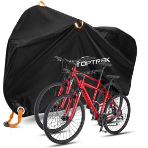 Toptrek 자전거 커버 방수 보호 커버 야외 안티 uv 자전거 커버 비 눈 방풍 MTB 창고 먼지 자전거 액세서리